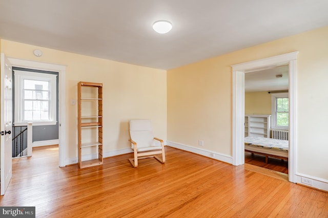 2416 Whitby Rd, Havertown, PA 19083 - unfurnished room featuring light wood finished floors and an upstairs landing
