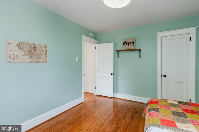 2416 Whitby Rd, Havertown, PA 19083 - bedroom featuring baseboards and wood finished floors