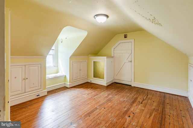 2416 Whitby Rd, Havertown, PA 19083 - bonus room with hardwood / wood-style floors and lofted ceiling