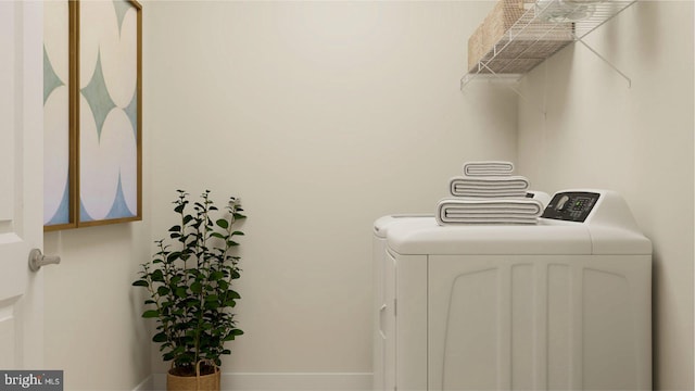118 Stilly Way, Annapolis, MD 21403 - laundry room featuring washing machine and clothes dryer