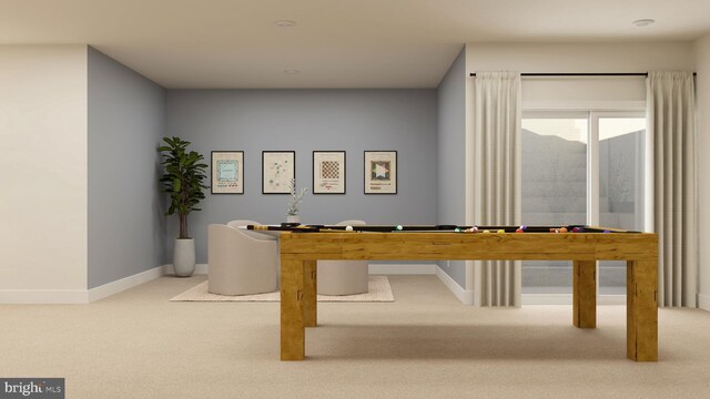 118 Stilly Way, Annapolis, MD 21403 - rec room featuring carpet flooring and baseboards