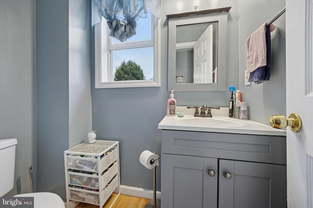 39 E 2nd Ave, Runnemede, NJ 08078 - bathroom featuring vanity and wood finished floors