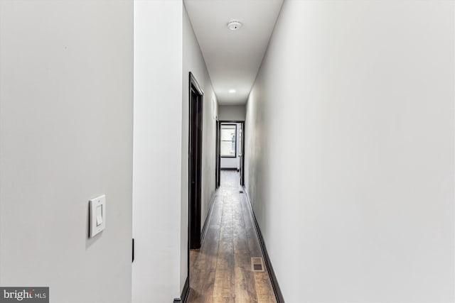 1820 Walbrook Ave, Baltimore, MD 21217 - hall with dark wood finished floors