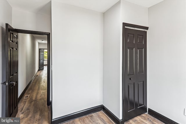 1820 Walbrook Ave, Baltimore, MD 21217 - corridor with wood finished floors and baseboards