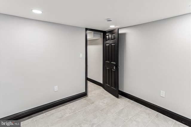 1820 Walbrook Ave, Baltimore, MD 21217 - unfurnished room featuring a smoke detector and recessed lighting