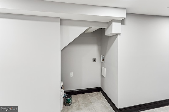 1820 Walbrook Ave, Baltimore, MD 21217 - washroom featuring electric dryer hookup and washer hookup