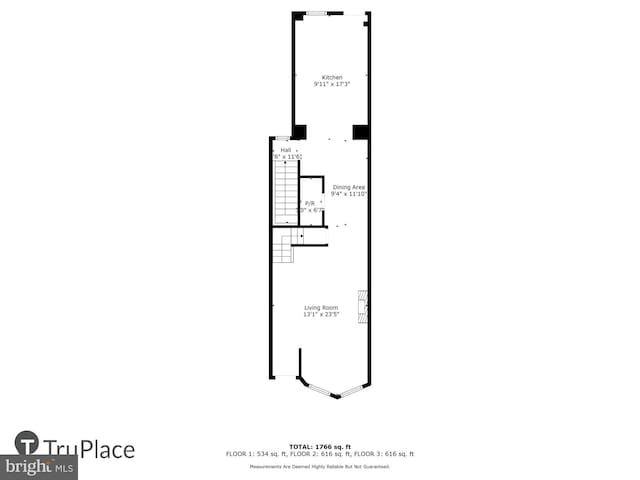 1820 Walbrook Ave, Baltimore, MD 21217 - view of room layout