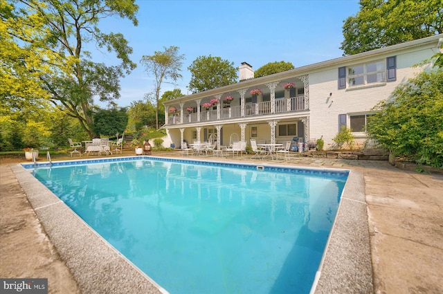 1304 Summit Dr, Bellefonte, PA 16823 - outdoor pool with a patio and outdoor dining space