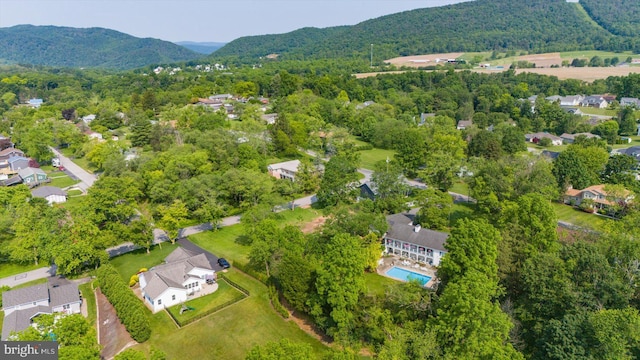 1304 Summit Dr, Bellefonte, PA 16823 - aerial perspective of suburban area with a mountain backdrop