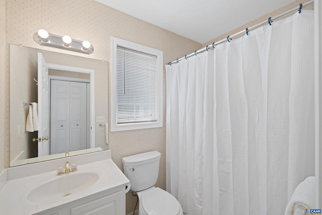 82 Peterson Pl, Fishersville, VA 22939 - full bathroom with wallpapered walls and vanity