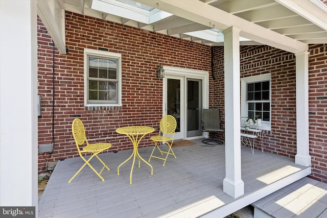 1417 Dorset Ln, Wynnewood, PA 19096 - view of deck
