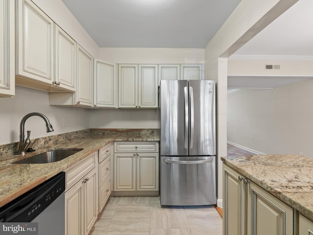 1515 Belle View Blvd Unit A1, Alexandria, VA 22307 - kitchen featuring stainless steel appliances and light stone counters