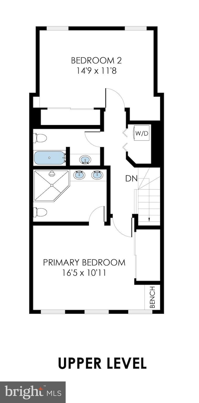4620 4th St NW, Washington, DC 20011 - view of floor plan / room layout