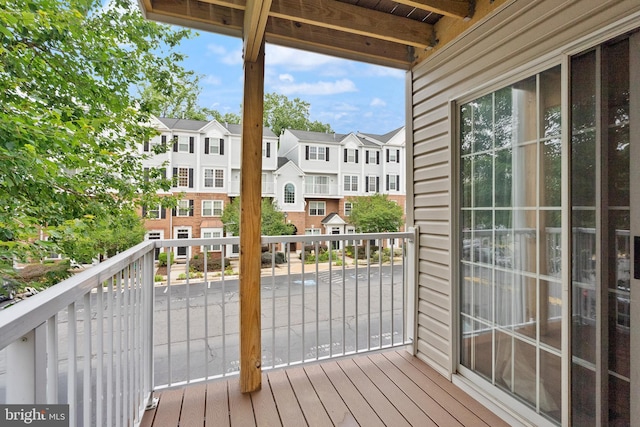 5800 Katelyn Mary Pl Unit 5800, Alexandria, VA 22310 - balcony featuring a residential view