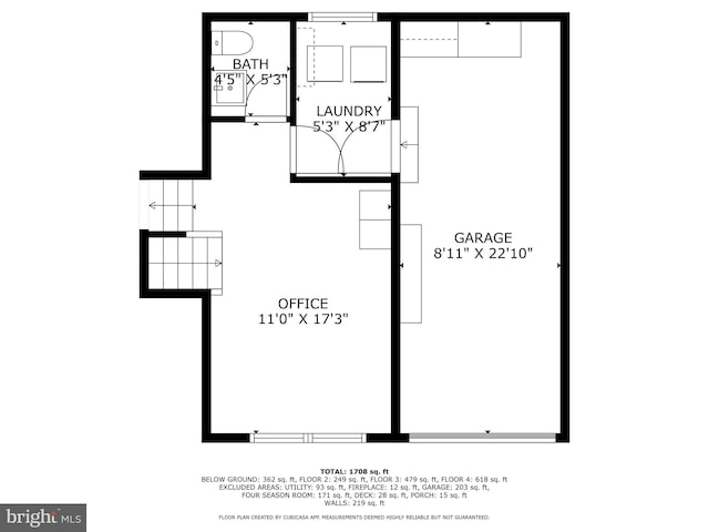 3472 Lyon Park Ct, Woodbridge, VA 22192 - view of room layout