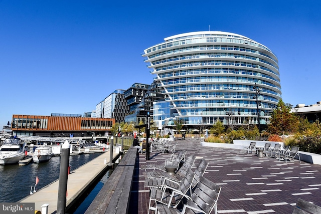 1435 4th St SW Unit B815, Washington, DC 20024 - view of building exterior featuring a water view