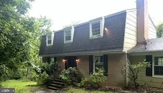 1219 Piney Hill Rd, Monkton, MD 21111 - view of front of property featuring a chimney and a gambrel roof