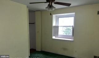 1219 Piney Hill Rd, Monkton, MD 21111 - unfurnished bedroom featuring a closet and a ceiling fan
