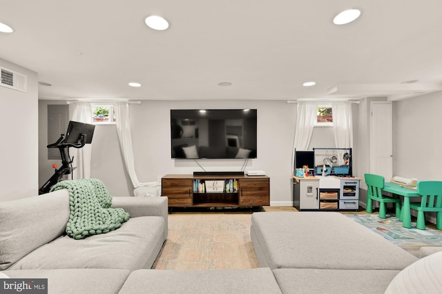 110 E Nelson Ave, Alexandria, VA 22301 - living room featuring recessed lighting