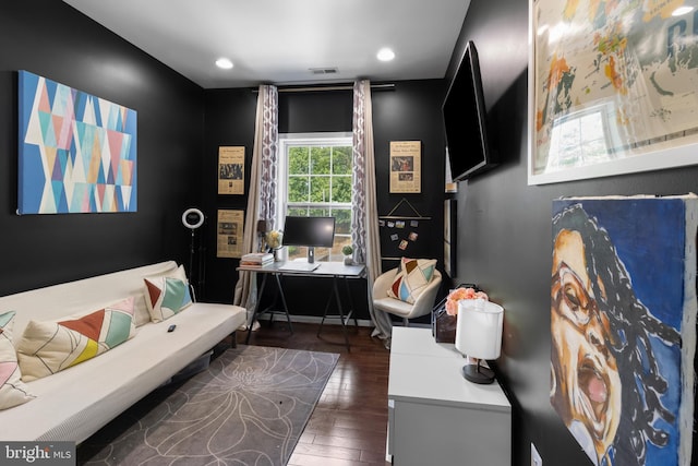 1778 W St SE, Washington, DC 20020 - living area with wood finished floors and recessed lighting