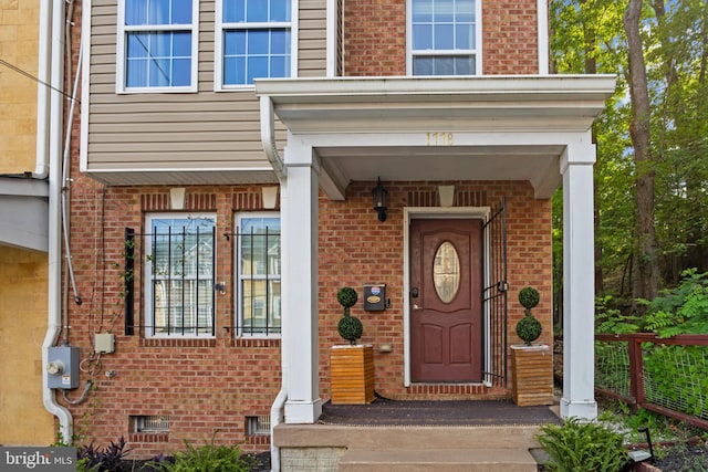 1778 W St SE, Washington, DC 20020 - property entrance with brick siding