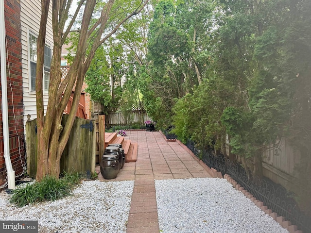 3822 Benton St NW, Washington, DC 20007 - fenced backyard with a patio