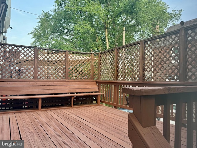 3822 Benton St NW, Washington, DC 20007 - view of deck