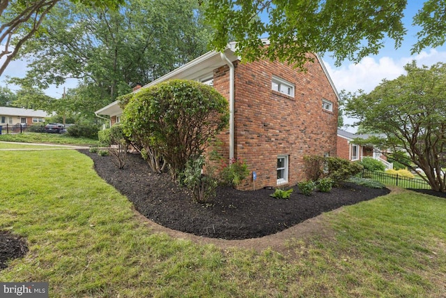 6087 8th Pl N, Arlington, VA 22205 - view of side of home featuring brick siding