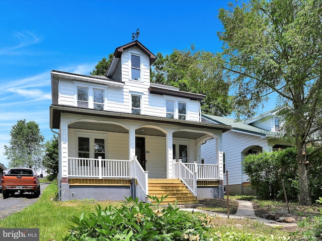 71 Pleasant Valley Rd, Pine Grove, PA 17963 - view of front of property with a porch