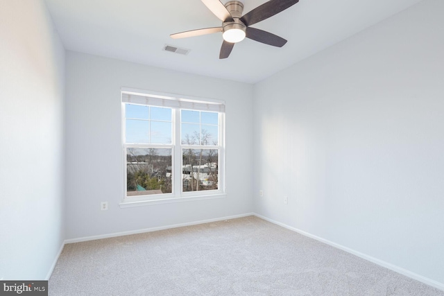 11750 Old Georgetown Unit 2524, Rockville, MD 20852 - empty room with carpet floors and a ceiling fan