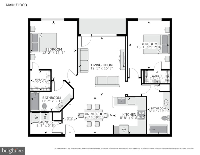 11750 Old Georgetown Unit 2524, Rockville, MD 20852 - view of floor plan / room layout