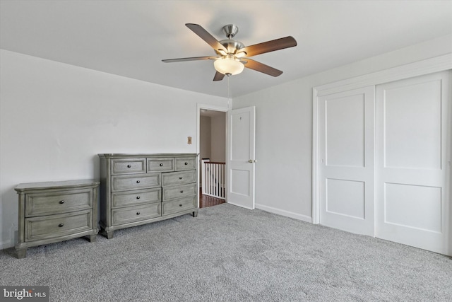 1319 E Vernon Rd, Philadelphia, PA 19150 - carpeted bedroom featuring a ceiling fan and a closet