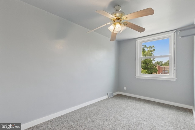 1319 E Vernon Rd, Philadelphia, PA 19150 - spare room with carpet floors and a ceiling fan