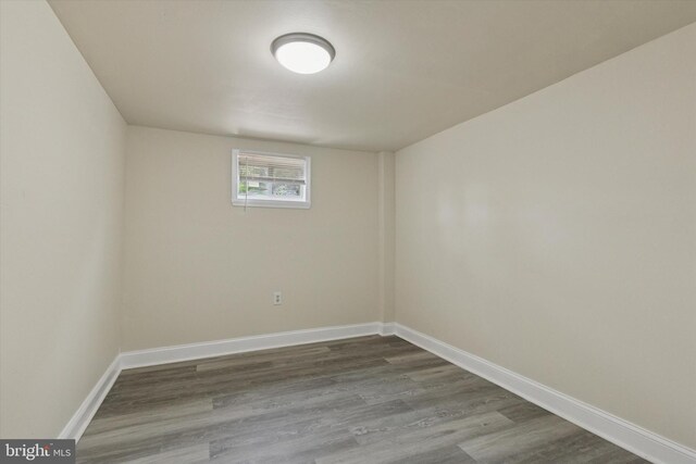 1319 E Vernon Rd, Philadelphia, PA 19150 - unfurnished room with dark wood-style flooring and baseboards