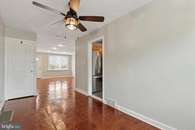 1319 E Vernon Rd, Philadelphia, PA 19150 - spare room with ceiling fan and baseboards