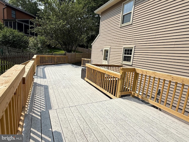 10804 Glade Ct N, New Market, MD 21774 - view of wooden terrace