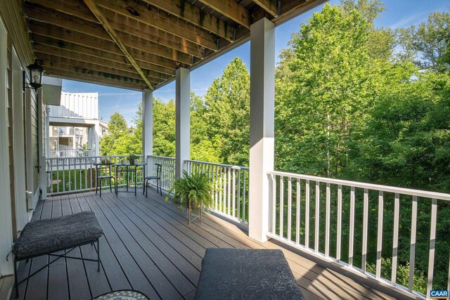 312 Avondale Ln, Crozet, VA 22932 - view of wooden terrace