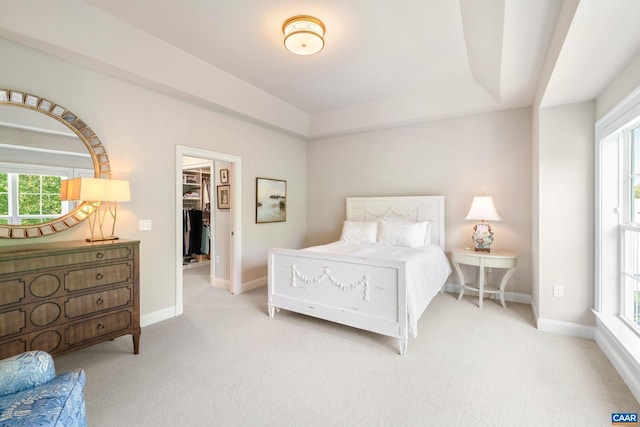 312 Avondale Ln, Crozet, VA 22932 - carpeted bedroom featuring a spacious closet, multiple windows, and a closet