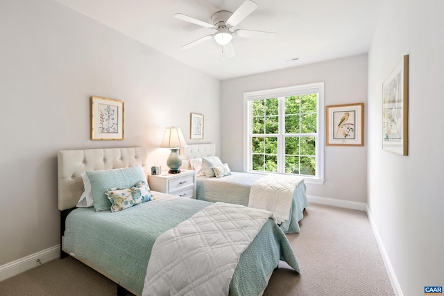 312 Avondale Ln, Crozet, VA 22932 - bedroom featuring carpet and ceiling fan