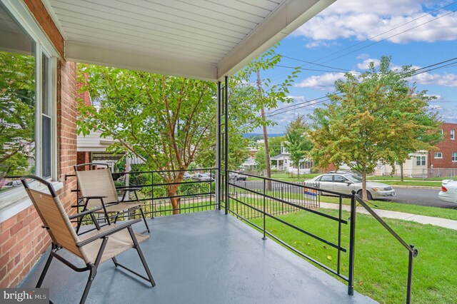 421 Jefferson St NE, Washington, DC 20011 - balcony with a residential view