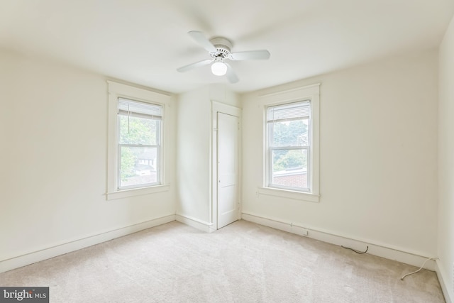 10 W Jefferson St, Media, PA 19063 - unfurnished bedroom with carpet floors, ceiling fan, and a closet