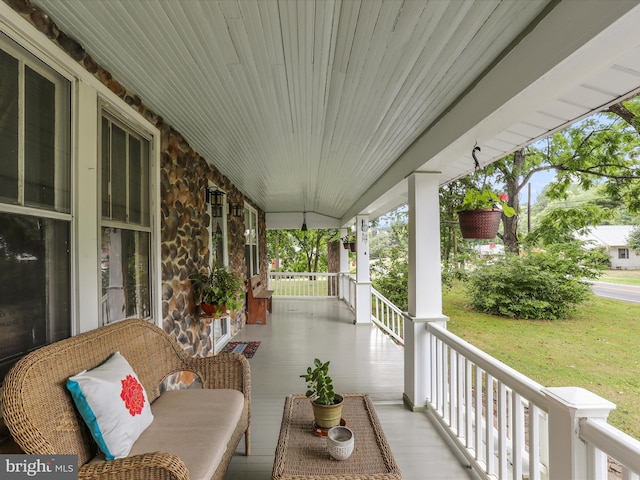 15004 Leetown Rd, Kearneysville, WV 25430 - porch with a lawn