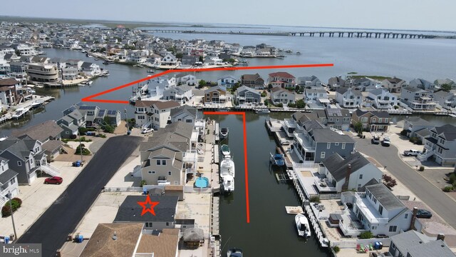 51 Ralph Ln, Manahawkin, NJ 08050 - view of property location featuring a nearby body of water and nearby suburban area