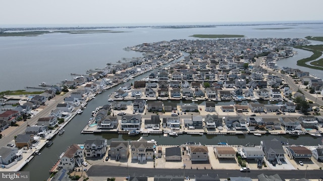 51 Ralph Ln, Manahawkin, NJ 08050 - aerial overview of property's location featuring a large body of water and nearby suburban area