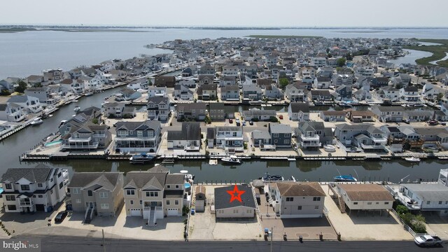 51 Ralph Ln, Manahawkin, NJ 08050 - aerial view of residential area with a large body of water