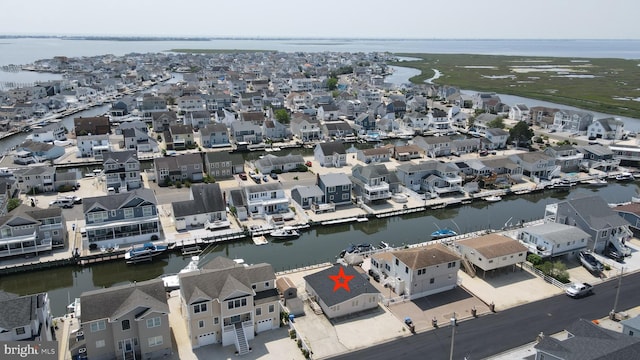 51 Ralph Ln, Manahawkin, NJ 08050 - aerial view of residential area with a nearby body of water