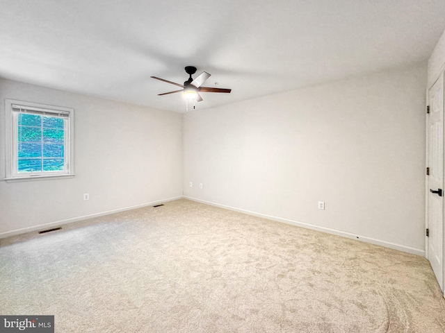 215 Westlake Blvd, Prince Frederick, MD 20678 - carpeted empty room with a ceiling fan and baseboards