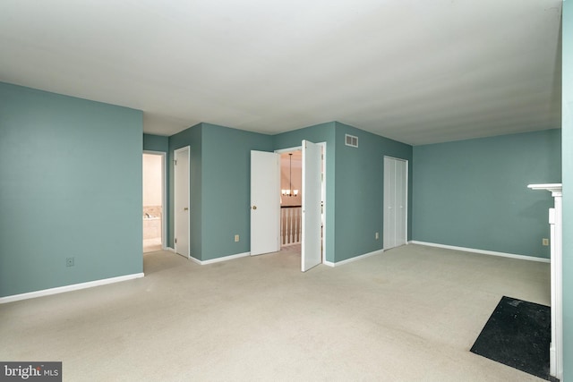 52 Jonquil Way, Sicklerville, NJ 08081 - unfurnished living room featuring carpet flooring and baseboards