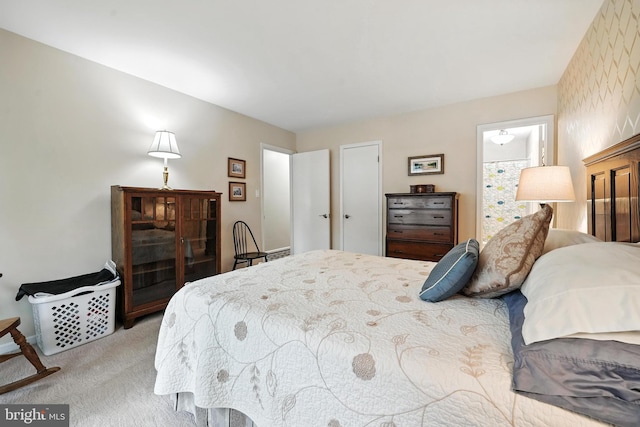 8823 Newport Ct, Springfield, VA 22153 - bedroom featuring light colored carpet