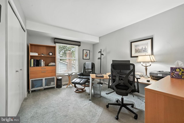 8823 Newport Ct, Springfield, VA 22153 - office with carpet flooring